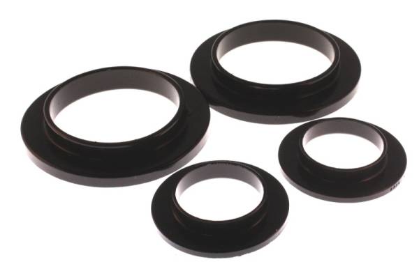 Energy Suspension - Energy Suspension 79-04 Ford Mustang SVO Black Rear Spring Upper & Lower Isolator Set - 4.6101G