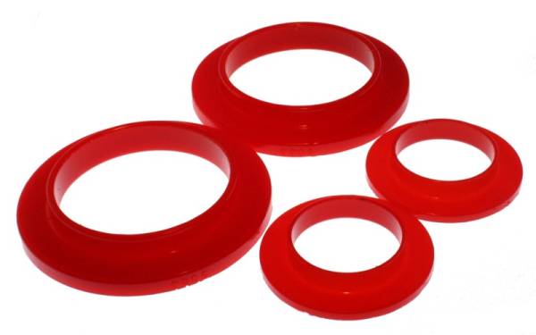 Energy Suspension - Energy Suspension 79-04 Ford Mustang SVO Red Rear Spring Upper & Lower Isolator Set - 4.6101R
