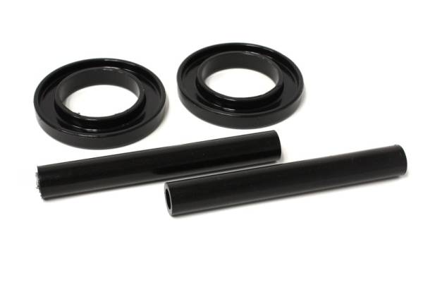 Energy Suspension - Energy Suspension 83-04 Ford Mustang SVO Black Front Spring Upper & Lower Isolator Set - 4.6102G