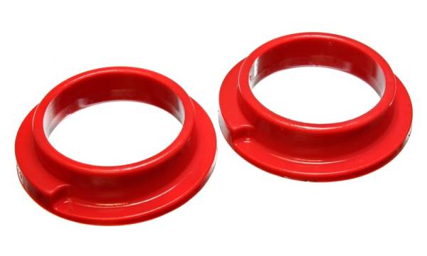 Energy Suspension - Energy Suspension 00-04 Ford Focus Red Rear Coil Spring Isolators - 4.6105R