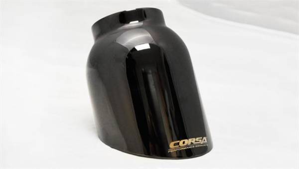 CORSA Performance - Corsa 10-14 Volkswagen Golf Black Tip Kit - 14492BLK