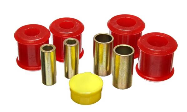 Energy Suspension - Energy Suspension 97-01 Ford Escort Rear Track Arm Bushing Set - Red - 4.7123R