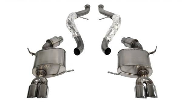 CORSA Performance - Corsa 2008-2012 BMW M3 E90 Polished Sport Cat-Back Exhaust - 14569