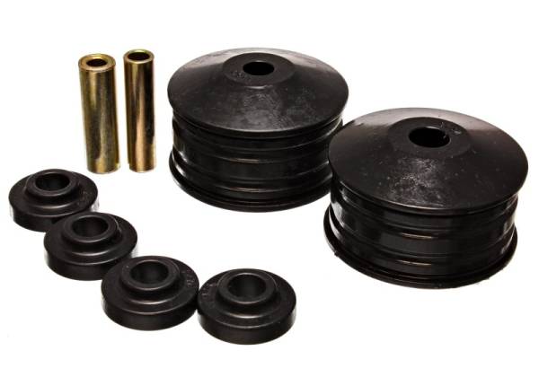 Energy Suspension - Energy Suspension 00-04 Mitsubishi Eclipse FWD (V6 engine only) Black Motor Mount Inserts (2 Torque - 5.1104G