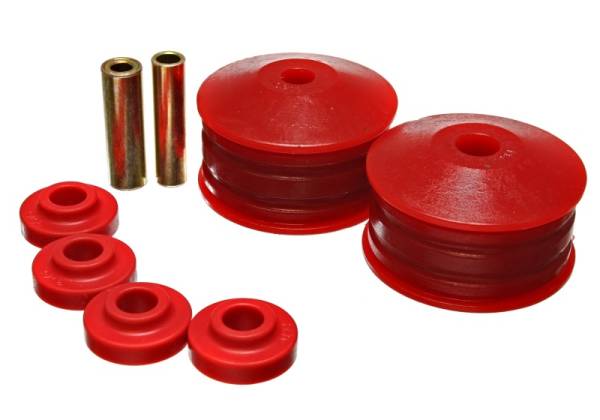 Energy Suspension - Energy Suspension 00-04 Mitsubishi Eclipse FWD (V6 engine only) Red Motor Mount Inserts (2 Torque Mo - 5.1104R