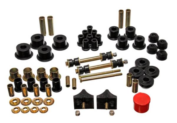 Energy Suspension - Energy Suspension 66-76 Chrysler A Body - Dart/Demon/Duster/Valiant Black Hyper-flex Master Bushing - 5.18104G