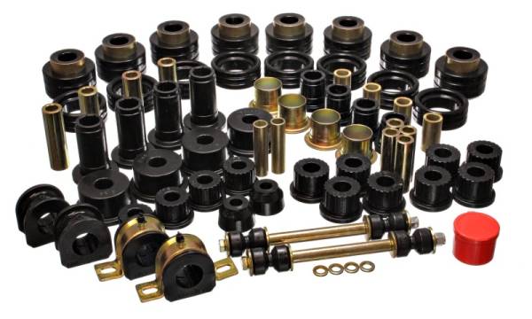 Energy Suspension - Energy Suspension 94-01 Dodge Ram 1500 2WD / 94-02 Ram 2500/3500 2WD Black Hyper-flex Master Bushing - 5.18109G