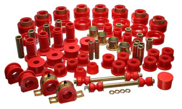 Energy Suspension - Energy Suspension 94-01 Dodge Ram 1500 2WD / 94-02 Ram 2500/3500 2WD Red Hyper-flex Master Bushing S - 5.18109R