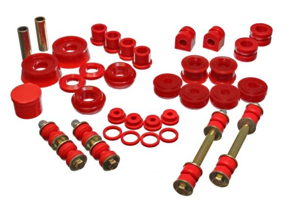 Energy Suspension - Energy Suspension 03-05 Dodge SRT-4 FWD Red Hyper-flex Master Bushing Set - 5.18114R