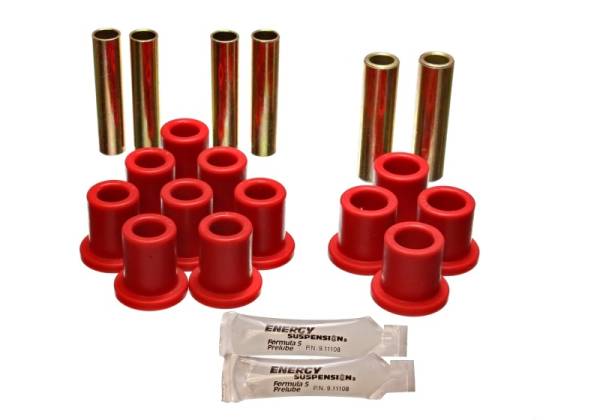 Energy Suspension - Energy Suspension Spring Bushings - Red - 5.2107R