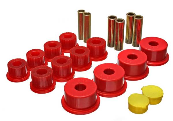 Energy Suspension - Energy Suspension Dge Rr Spring Bushing - Red - 5.2109R