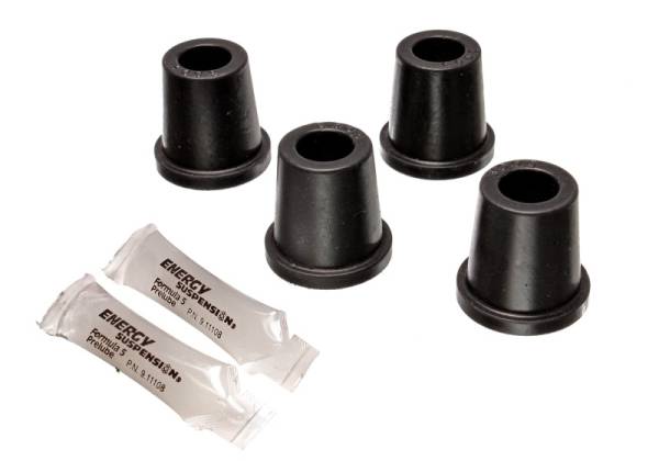 Energy Suspension - Energy Suspension 87-96 Mitsubishi 2WD PU / 79-93 Dodge D-50 PU Black Front Control Arm Bushing Set - 5.3102G