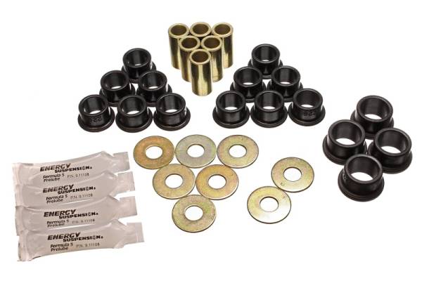 Energy Suspension - Energy Suspension Rear Control Arm Bushing Set - Black - 5.3117G