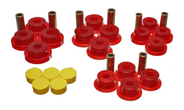 Energy Suspension - Energy Suspension Dodge Frt Cab Set - Red - 5.3120R