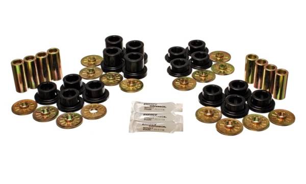 Energy Suspension - Energy Suspension 92-02 Dodge Viper Black Rear Control Arm Bushing Set - 5.3126G