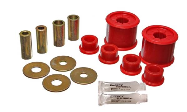 Energy Suspension - Energy Suspension 2/01-04 Mitsubishi Eclipse FWD Red Front Control Arm Bushing Set - 5.3136R
