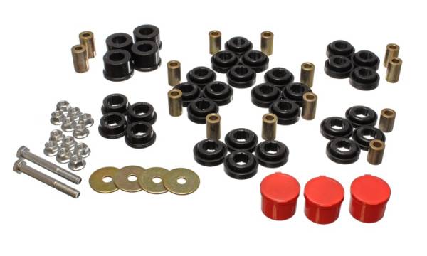 Energy Suspension - Energy Suspension Chrysler/Dodge Red Rear End Control Arm Bushing Set (Non SRT Models) - 5.3141G