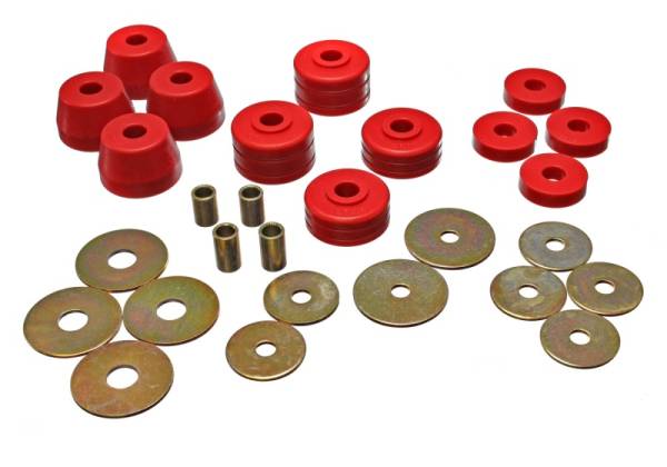 Energy Suspension - Energy Suspension 72-93 Ramcharger Body Cab Mount Set - 5.4101R