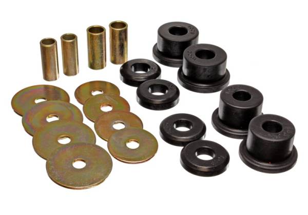 Energy Suspension - Energy Suspension 90-94 Mitsubishi Eclipse FWD Black Sub-Frame Bushing Set - 5.4103G
