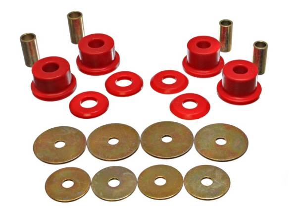 Energy Suspension - Energy Suspension 90-94 Mitsubishi Eclipse AWD Red Sub-Frame Bushing Set - 5.4105R