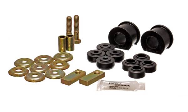 Energy Suspension - Energy Suspension Chry Stab Bar Bushing Set - Black - 5.5109G