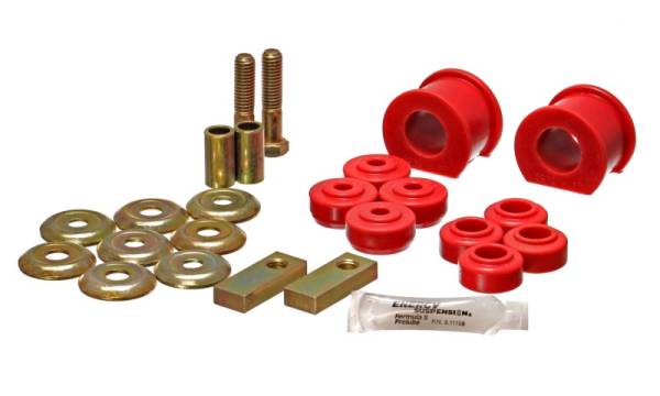 Energy Suspension - Energy Suspension Chry Stab Bar Bushing Set - Red - 5.5109R