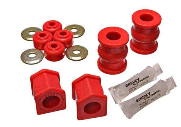 Energy Suspension - Energy Suspension 73-79 Chrysler Charger/Roadrunner Red 13/16in Front Sway Bar Frame Bushings - 5.5136R