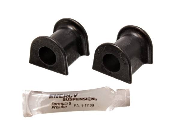 Energy Suspension - Energy Suspension 95-99 Mitsubishi Eclipse FWD/AWD Black 18mm Rear Sway Bar Bushings - 5.5147G