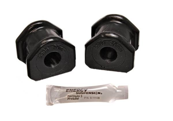 Energy Suspension - Energy Suspension Neon Frt. S.B. 20Mm - Black - 5.5149G