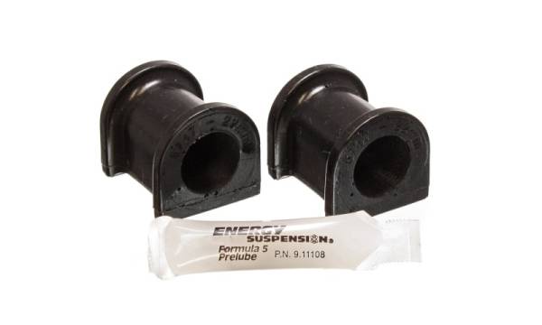 Energy Suspension - Energy Suspension 03-05 Mitsubishi Lancer EVO 8 Black 22mm Rear Sway Bar Bushings - 5.5155G