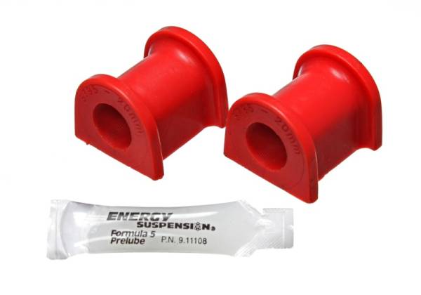Energy Suspension - Energy Suspension 06-07 Mitsubishi Eclipse FWD Red 21mm Rear Sway Bar Bushing Set - 5.5162R
