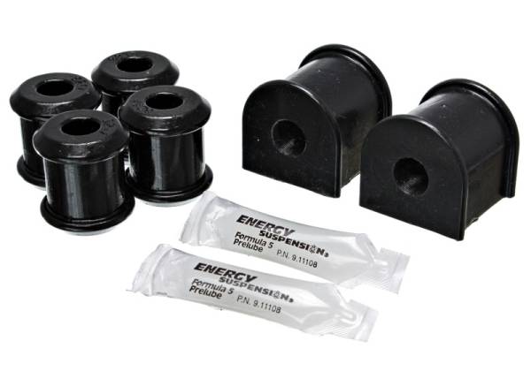 Energy Suspension - Energy Suspension 00-04 Dodge Dakota 4WD / 00-03 Durango 4WD Black 15mm Rear Sway Bar Bushing Set - 5.5167G