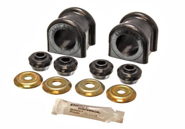 Energy Suspension - Energy Suspension 2006-08 Dodge Ram 1500/2500/3500 4WD 32mm Black Front Sway Bar Bushing Set - 5.5174G