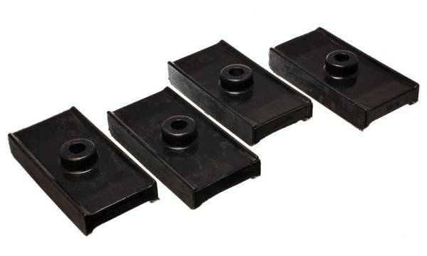 Energy Suspension - Energy Suspension Chrysler Leaf Spring Iso. Set - Black - 5.6106G