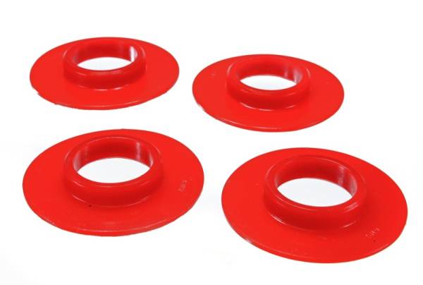 Energy Suspension - Energy Suspension 01-05 Chrysler PT Cruiser Red Rear Coil Spring Isolator Set - 5.6110R