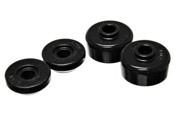 Energy Suspension - Energy Suspension 95-99 Mitsubishi Eclipse FWD/AWD Black Front Shock Upper Bushing Set - 5.8103G