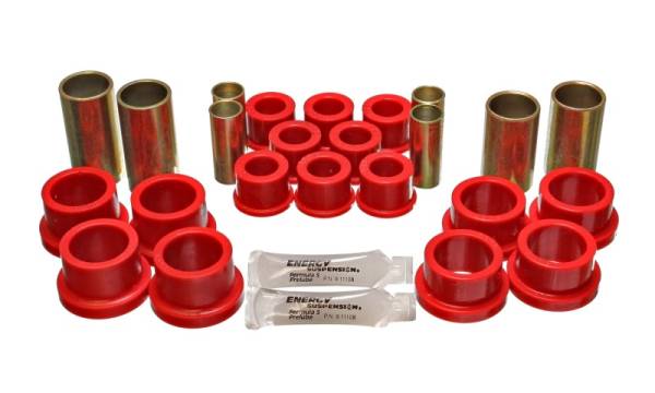 Energy Suspension - Energy Suspension 70-78 Nissan 240Z/260Z/280Z Red Rear Control Arm Bushing Set - 7.3104R
