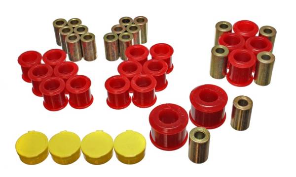 Energy Suspension - Energy Suspension 90-96 Nissan 300ZX Red Rear Control Arm Bushing Set - 7.3116R
