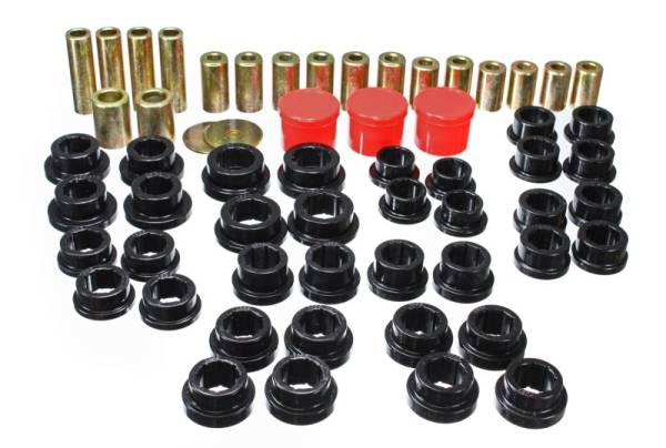 Energy Suspension - Energy Suspension 02-09 350Z / 03-07 Infiniti G35 Coupe Black Rear Control Arm Bushing Set - 7.3122G