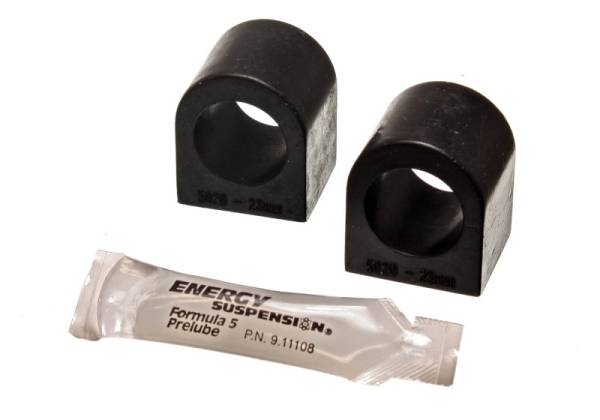 Energy Suspension - Energy Suspension 79-83 Nissan 280ZX Black 22mm Front Sway Bar Frame Bushings - 7.5111G