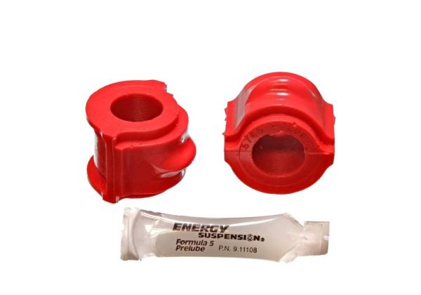 Energy Suspension - Energy Suspension 00-03 Nissan Maxima Red 22mm Front Sway Bar Frame Bushings - 7.5124R