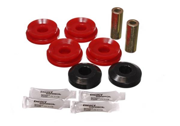 Energy Suspension - Energy Suspension 95-98 Nissan 240SX (S14) / 89-94 240SX (S13) / 90-96 300ZX Red Front Strut Rod Bus - 7.7105R