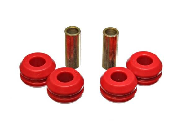 Energy Suspension - Energy Suspension 87-95 Nissan Pathfinder 2WD/4WD Red Front Strut Rod Bushing - 7.7106R