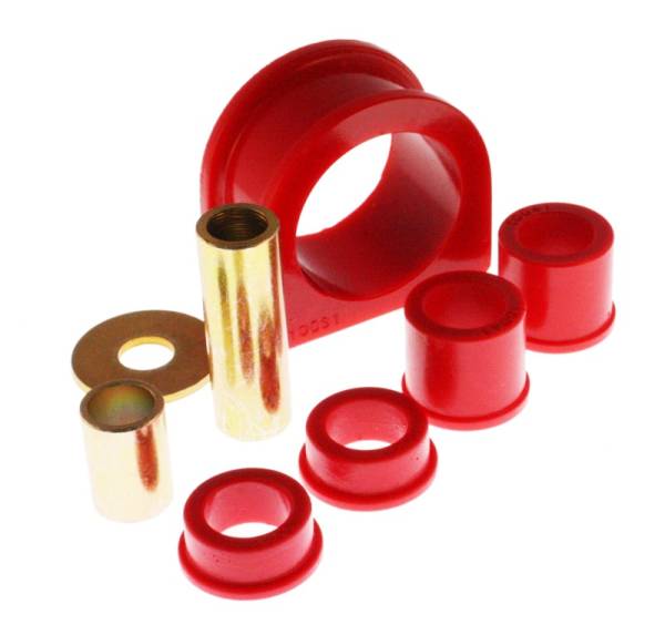 Energy Suspension - Energy Suspension 95-04 Toyota Pickup 4WD / 96-02 4Runner Front Rack and Pinion Bushing Set - Red - 8.10103R