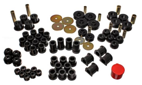 Energy Suspension - Energy Suspension 79-85 Toyota 4WD Pickup (Except T-100 & Tundra)  Black Hyper-Flex Master Bushing S - 8.18102G