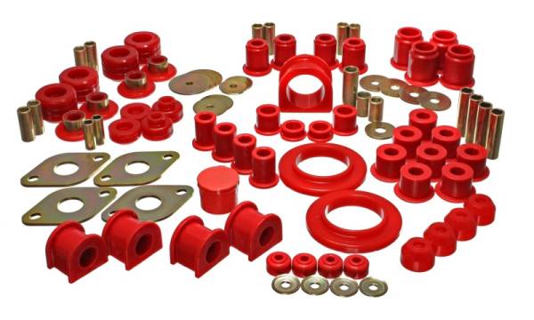 Energy Suspension - Energy Suspension 95-6/00 Toyota 4WD Pickup (Except T-100 & Tundra)  Red Hyper-Flex Master Bushing S - 8.18104R