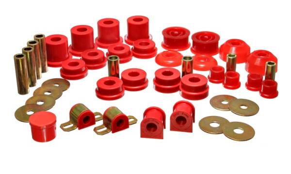 Energy Suspension - Energy Suspension 05-07 Scion tC Red Hyper-Flex Master Bushing Set - 8.18110R