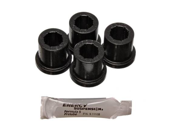 Energy Suspension - Energy Suspension 80-87 Toyota Pick Up Black Rear Spring Frame Shackle Bushing Kit - 8.2109G