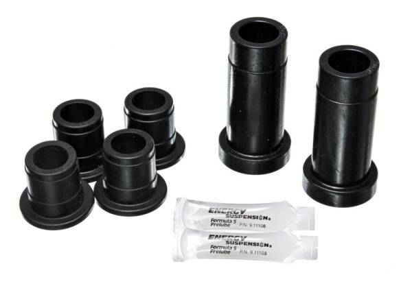Energy Suspension - Energy Suspension 79-83 Toyota Pickup 2WD excl T-100/Tundra Black Front Upper&Lower Control Arm Bush - 8.3102G