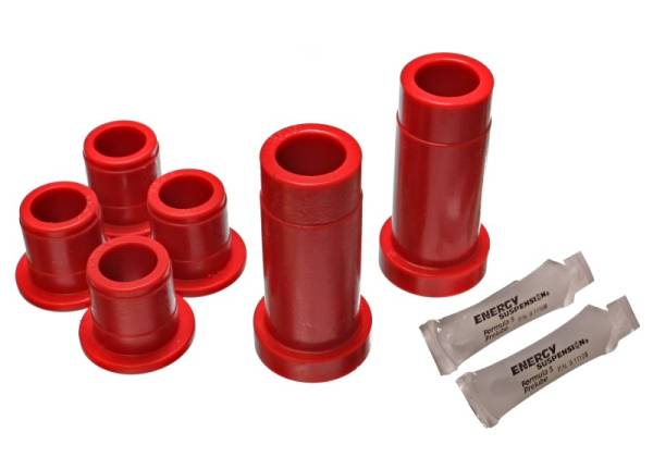 Energy Suspension - Energy Suspension 84-88 Toyota Pick Up Red Front Lower and Upper Control Arm Bushing Set - 8.3103R